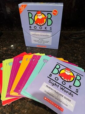 BOB Books SIGHT WORDS COLLECTION Book Box Set (Kindergarten & First Grade)